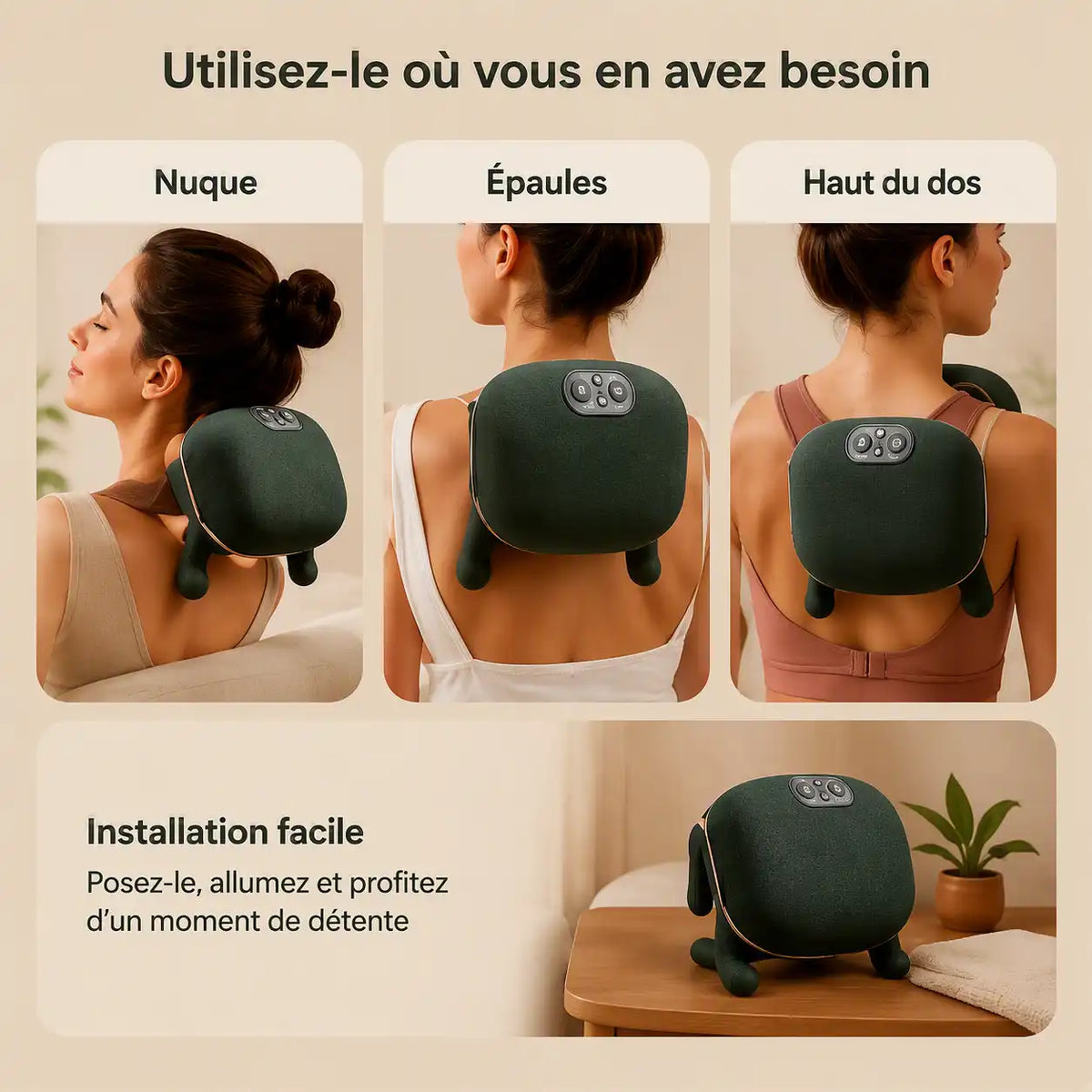 TOBI Masseur du cou