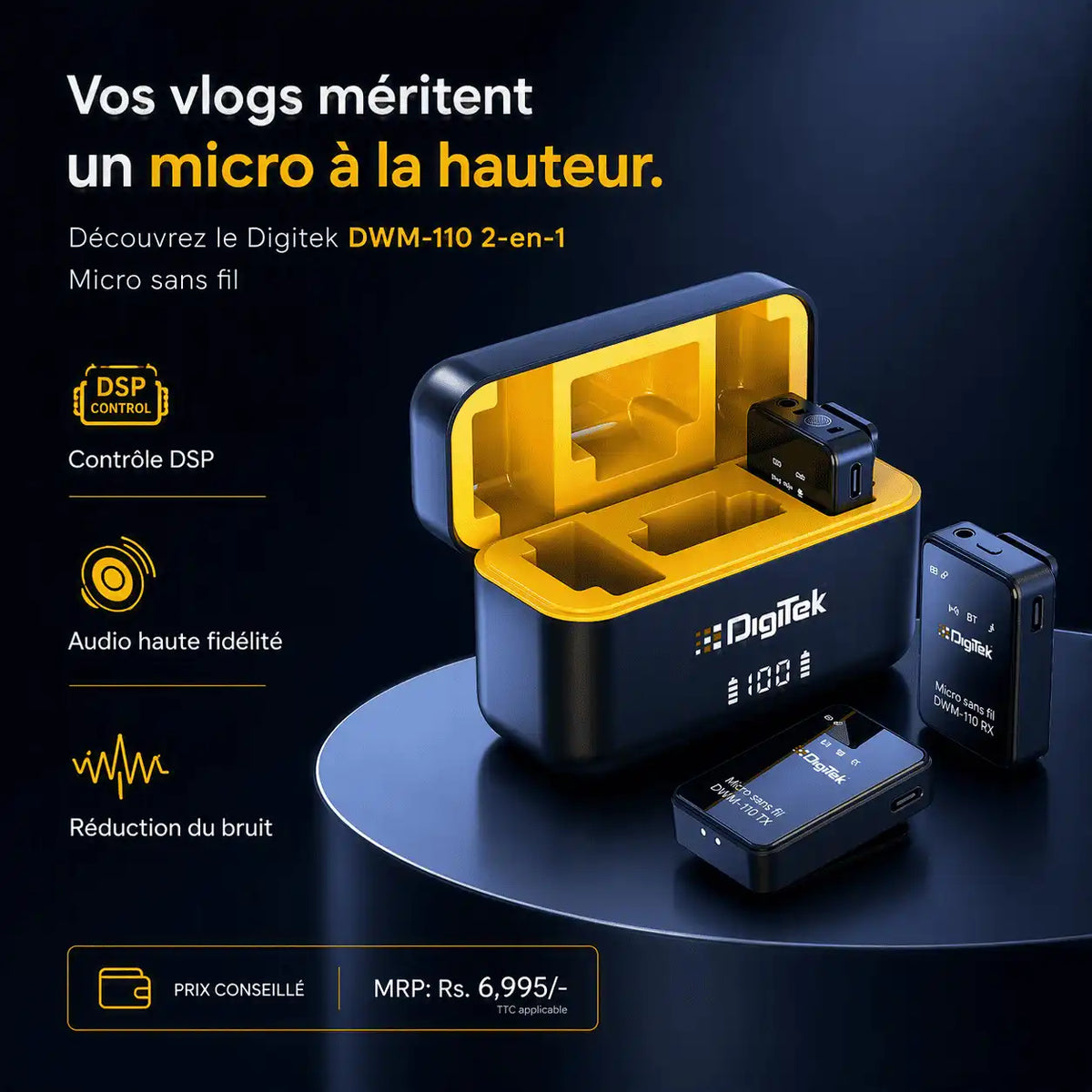 Micro cravate X21