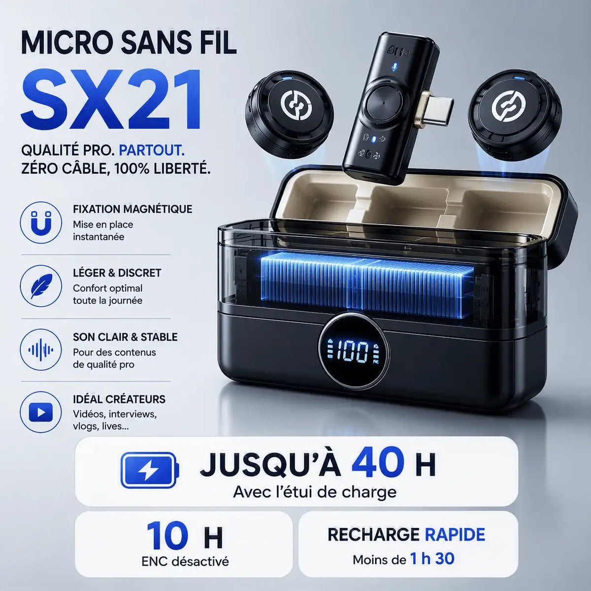 Micro cravate X21
