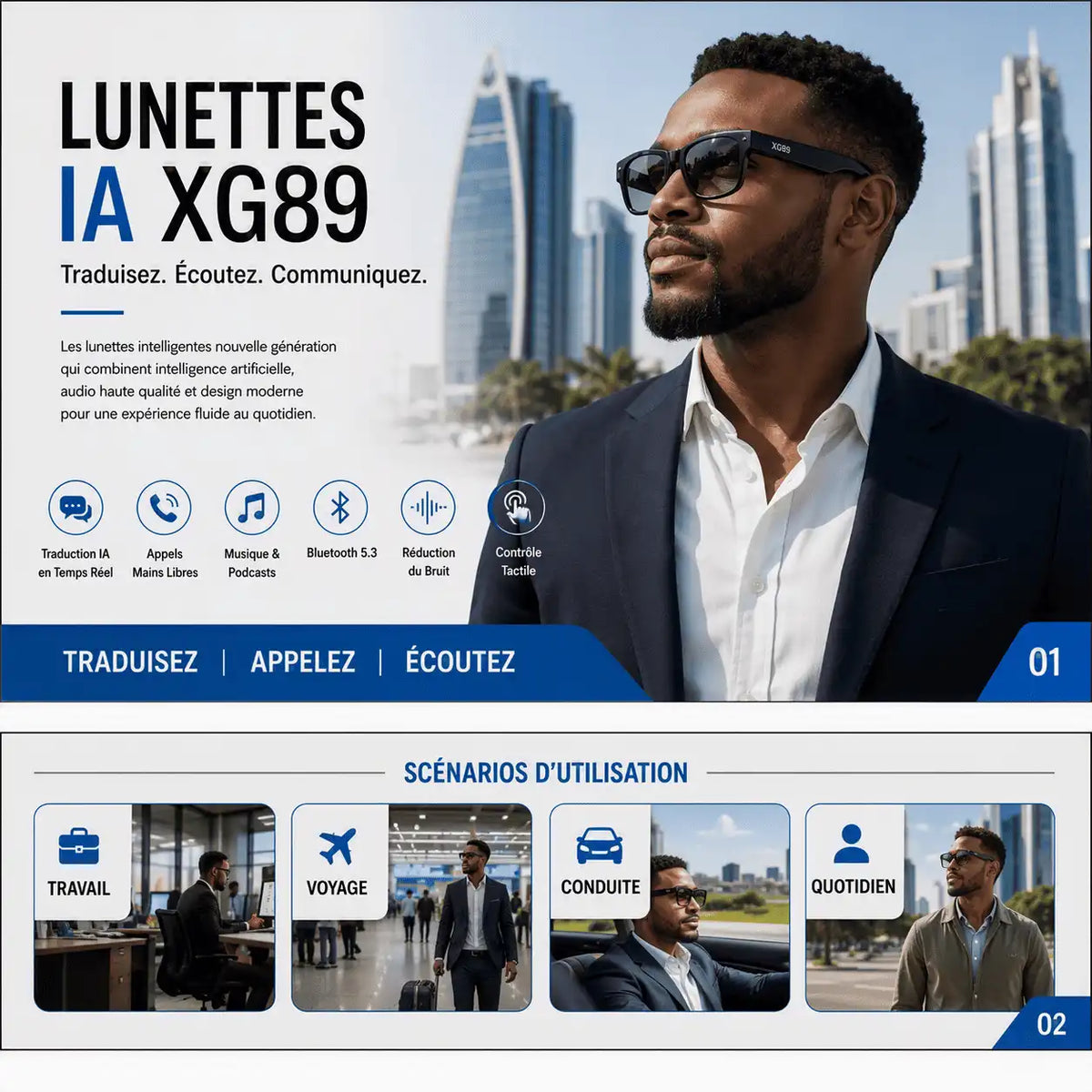 Lunettes SMART G58